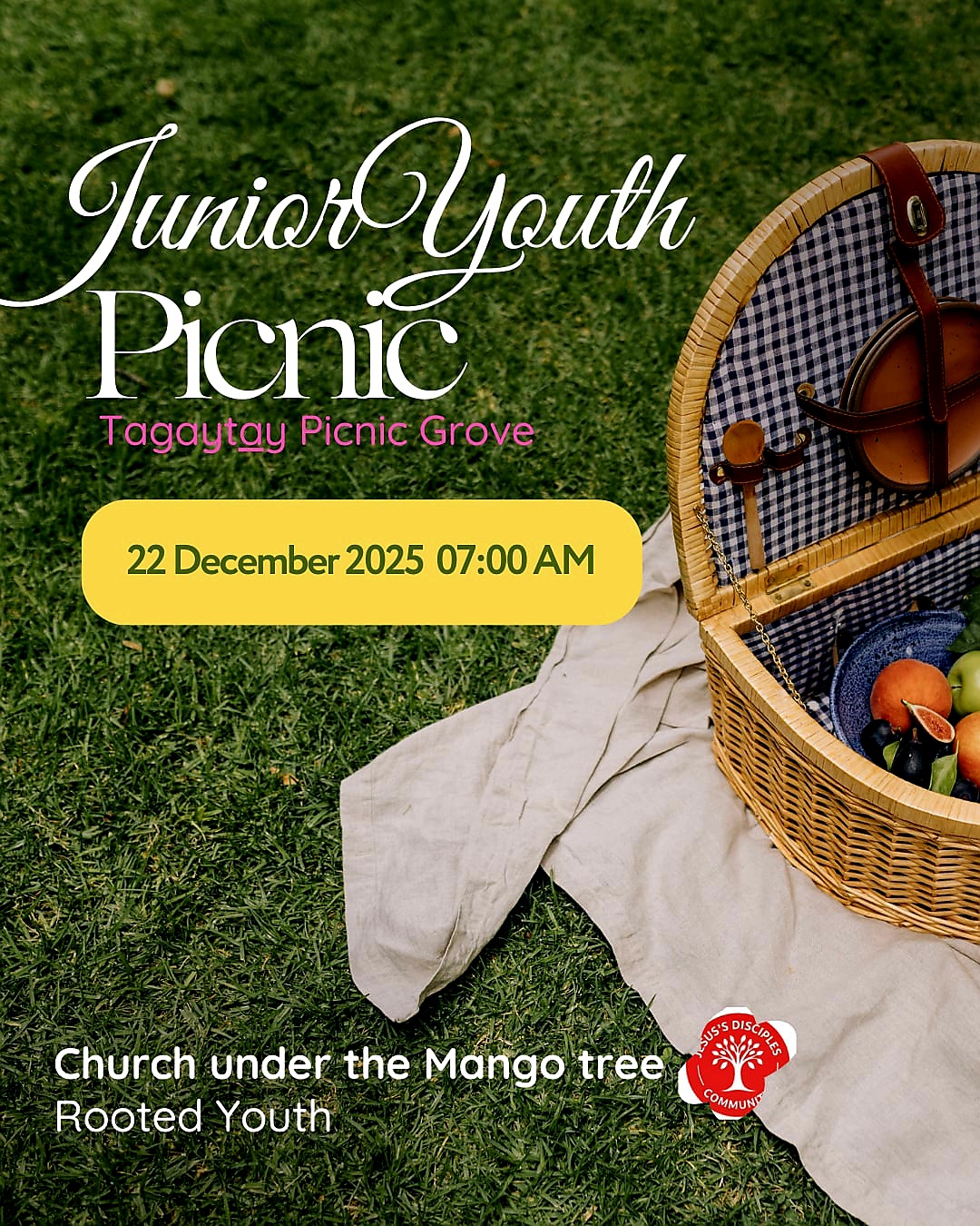 Tagaytay picnic event announcement